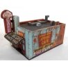The Atomic Cafe -- Cast-Hydrocal Kit - 4 x 6-1/2′ 10.2 x 16.5cm, HO, Downtown Deco 1067