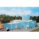 Milton A. Corporation Building -- Kit - 4-1/8 x 8-1/4` 10.3 x 20.6cm 9-3/4 x 11 x 7` 24.3 x 27.5 x 17., HO, Pikestuff 104