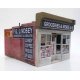 Cast-Hydrocal Kit -- Lindsey′s Grocery, HO, Downtown Deco 1069
