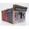 Cast-Hydrocal Kit -- Lindsey′s Grocery, HO, Downtown Deco 1069