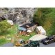 Mobile Home -- Kit - 4-5/16 x 2-1/8 x 1-1/2′ 11 x 5.4 x 3.9cm, HO, Faller Gmbh 130657