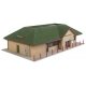 Modern Suburban Station -- Kit - 10-7/16 x 6-1/2 x 3-1/8′ 26.5 x 16.5 x 7.9cm, HO, Walthers Cornerstone 4095