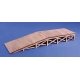 Laser-Cut Wood Kit -- Loading Ramp pkg(3) Each: 5-3/4 x 1-1/2′ 14.6 x 3.8cm, HO, Blair Line 1743
