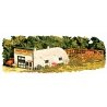 Jurgens Junk Yard - Kit -- 3-1/2 x 2-1/2 x 1-3/4′ 8.9 x 6.3 x 4.4cm, N, Monroe Models 9204