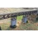 Sherwood`s Bridge -- Laser-Cut Kit - 9` 22.9cm Span, 2 Abutments, 1 Pier, N, The N Scale Architect 10055