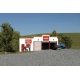 Farm Fresh Dairy False-Front Building -- Assembled - 3-1/2 x 1/2 x 1-3/8′ 8.9 x 1.3 x 3.5cm, N, Bachmann Industries 35052