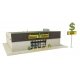 The Bargain Depot -- Kit - 8-9/16 x 9-15/16 x 2-7/8′ 22 x 25.2 x 7.3cm, HO, Walthers Cornerstone 4113