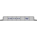 Girder Bridge - E-Z Track(R) - Assembled -- Amtrak (silver, blue), HO, Bachmann Industries 44605