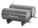 Twin Bulk Oil Storage Tank -- Kit - 4 x 5-1/2 x 6′ 10.2 x 14 x 15.2cm, HO, Plastruct Inc 1014