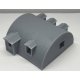 Quonset Hut Office with Glass - 3-D Printed Parts -- Kit, HO, Phoenix Precision Models 31810