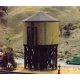 Wood Water Tanks -- pkg(2), N, Tichy Train Group 26002