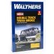 Double-Track Truss Bridge -- Kit - 10 x 2-3/4 x 2-3/4′ 25 x 6.8 x 6.8cm, N, Walthers Cornerstone 3242