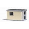 Modern Transformer Substation -- Kit - 1-7/8 x 1-5/16 x 1-1/8′ 4.8 x 3.3 x 2.9cm, HO, Busch Gmbh & Co Kg 1570
