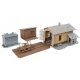 Trackside Tool Buildings -- Kit, HO, WalthersTrainline 909