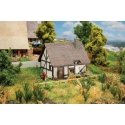 Small North German House -- Kit - 4 x 2-7/16 x 3′ 10.2 x 6.2 x 7.7cm, HO, Faller Gmbh 131317