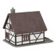 Small North German House -- Kit - 4 x 2-7/16 x 3′ 10.2 x 6.2 x 7.7cm, HO, Faller Gmbh 131317