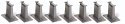 Tall Pier Set - E-Z Track(R) -- 8-Piece, HO, Bachmann Industries 44472
