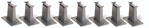 Tall Pier Set - E-Z Track(R) -- 8-Piece, HO, Bachmann Industries 44472