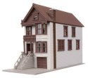 Steiner House Victorian House -- Kit - 1-11/16 x 4-3/16 x 2-11/16′ 4.29 x 10.64 x 6.83cm, N, WalthersTrainline 1052