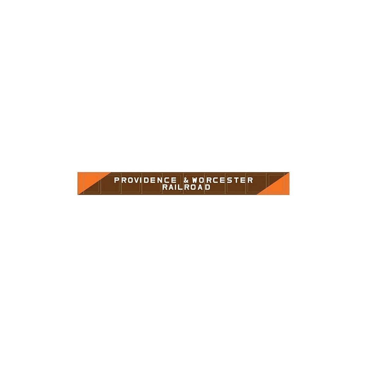 Decorated Plate Girder Bridge w/Code 100 Track -- Kit - Providence & Worcester (brow, HO, Atlas Model Railroad Co. 70000035