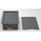 Single Door Garage with Floor and Glass -- Kit - Open Door, N, Phoenix Precision Models 30806