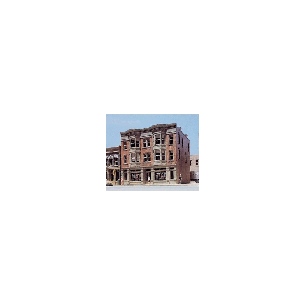 DPM Structure Kits -- Reed Books - 3-1/4 x 3′ 8.3 x 7.6cm, N, Design Preservation Models 51500