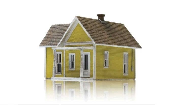 DPM(R) Landmark Structures(TM) -- Humble Home - Kit, HO, Design Preservation Models 20600