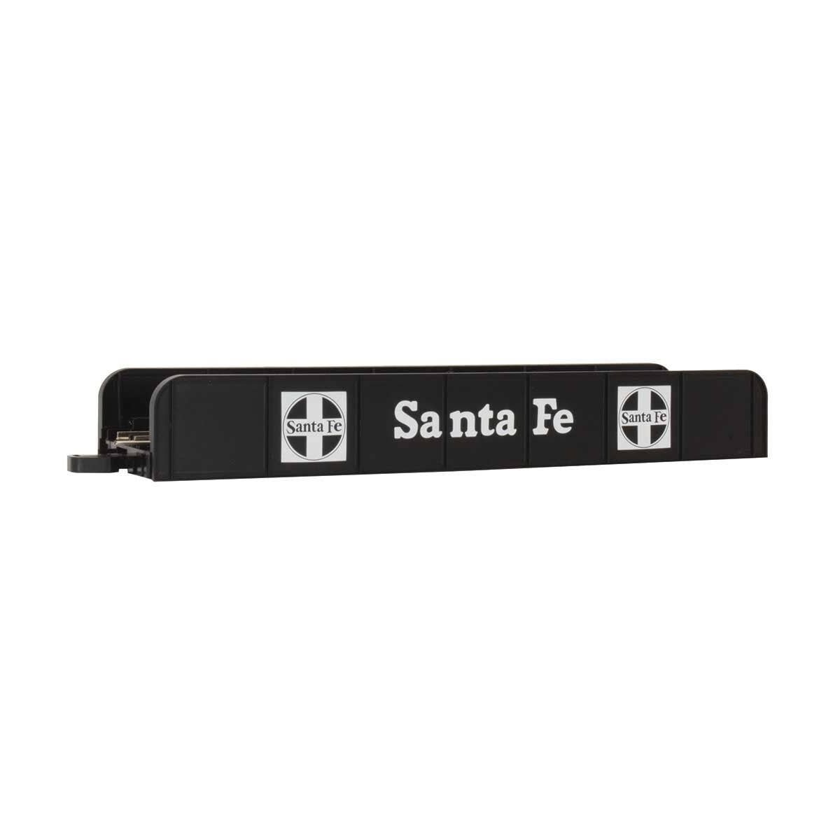 Girder Bridge - E-Z Track(R) - Assembled -- Santa Fe (black) - 10-1/2′ 26.7cm Long, HO, Bachmann Industries 44601