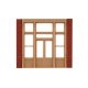 Modular Building System(TM) -- Street Level Wall Sections w/Victorian Entry - Kit, HO, Design Preservation Models 30141