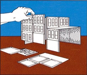 Modular Wall Planning Packet for O Scale, O, Design Preservation Models 90191
