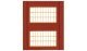 Modular Building System(TM) -- Two-Story Wall Sections w/2 Steel Sash Windows - Kit, HO, Design Preservation Models 30174