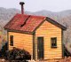 Cabin Creek Series -- Clegg`s Cabin - 1-11/16 x 2-11/16`, HO, B.T.S. 27470