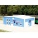 Diamond Tool & Engineering Building -- 60` x 40` (blue), N, Pikestuff 8011