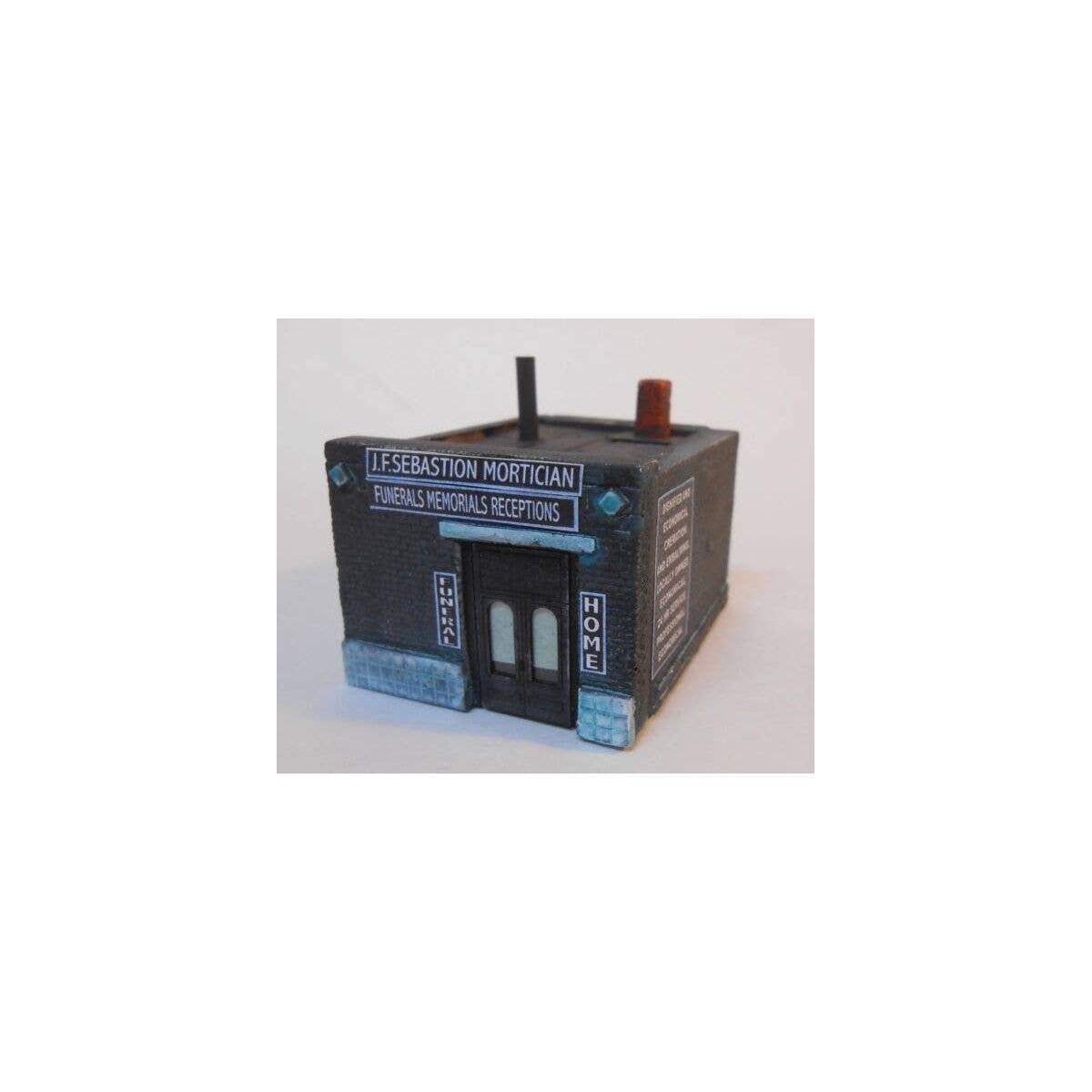 Cast-Hydrocal Kit -- J.f. Sebastian, Mortian Funeral Home, N, Downtown Deco 2021