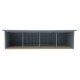 Machinery Storage Shed -- Kit - 9-3/4 x 4-1/2 x 2-3/4′ 24.8 x 11.4 x 7cm, HO, Walthers Cornerstone 3347