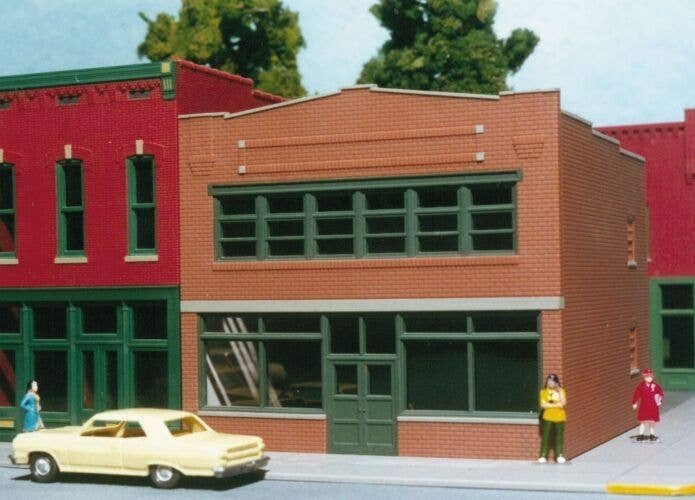 Drug Store -- Kit - 4-1/8 x 4-1/8′ 10.5 x 10.5cm, HO, Smalltown USA 6017