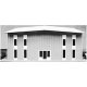 Modern 2-Story Office Building, HO, Pikestuff 5002