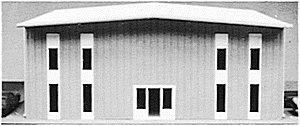 Modern 2-Story Office Building, HO, Pikestuff 5002