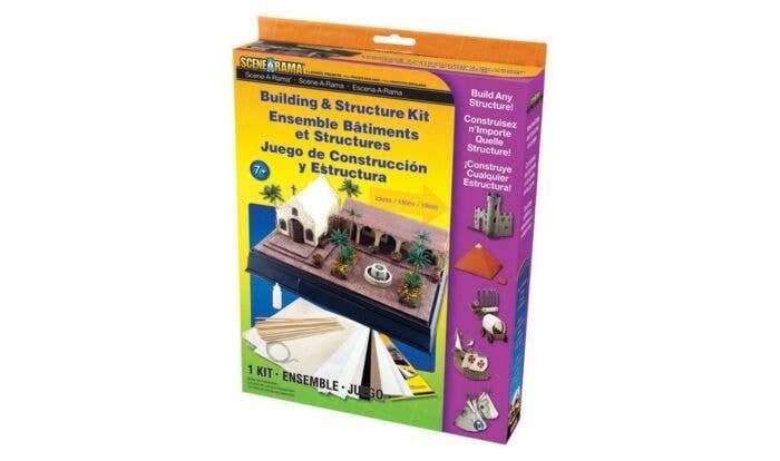 Scene-A-Rama(TM) Diorama Project Accessories -- Building & Structure Kit, HO, Woodland Scenics 4130