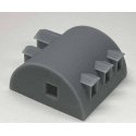 Quonset Hut Office with Glass - 3-D Printed -- Kit, N, Phoenix Precision Models 30810