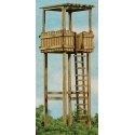 Hunter`s Stand -- Laser-Cut Matboard Kit - 15/16 x 1-1/8 x 3`, HO, GCLaser 19085
