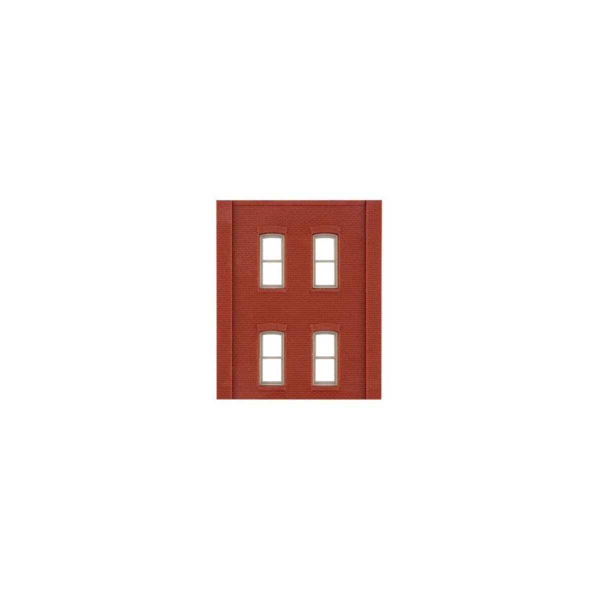 Modular Building System(TM) -- Two-Story Wall Sections w/4 Rectangular Windows - Kit, HO, Design Preservation Models 30138