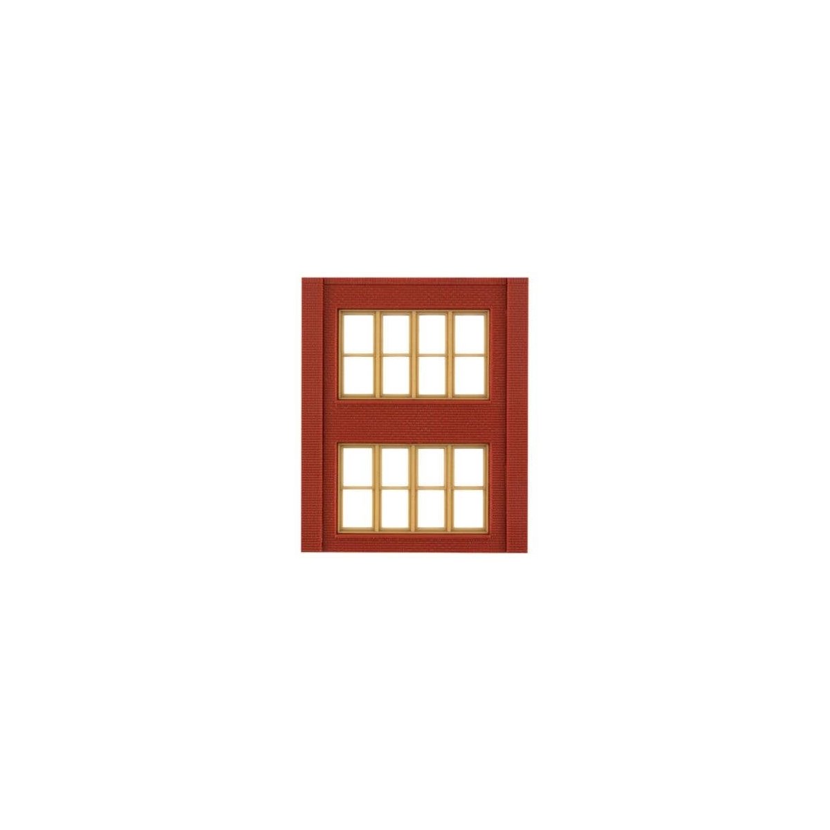 Modular Building System(TM) -- Two-Story Wall Sections w/Victorian Windows - Kit pkg(, HO, Design Preservation Models 30144