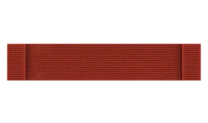 Modular Building System(TM) -- Loading Dock Riser Wall - Kit pkg(8), HO, Design Preservation Models 30115