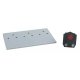 Walthers Layout Control System -- Dual LED Fascia Turnout Controller (yellow-green), All Scales, Walthers Controls 121