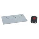 Walthers Layout Control System -- Dual LED Fascia Turnout Controller (yellow-green), All Scales, Walthers Controls 121