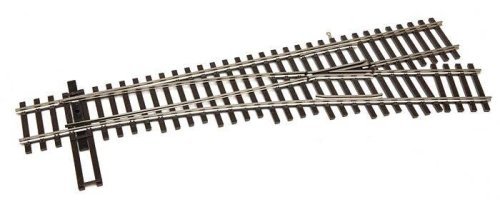 Code 83 Nickel Silver DCC Friendly Number 4 Turnout -- Right Hand, HO, WalthersTrack 83014