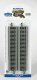 Straight Track w/Nickel Silver Rail & Gray Roadbed - E-Z Track(R) -- 9′ 22.9cm pkg(4), HO, Bachmann Industries 44511