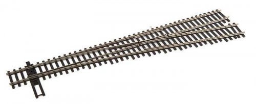 Code 83 Nickel Silver DCC Friendly Number 6 Turnout -- Right Hand, HO, WalthersTrack 83018
