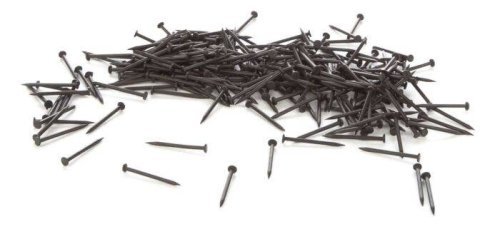Blackened Track Nails - Approximately pkg(300) - 0.7oz 20g -- Fits Code 70, Code 83 and Code 100 , HO, WalthersTrack 83106